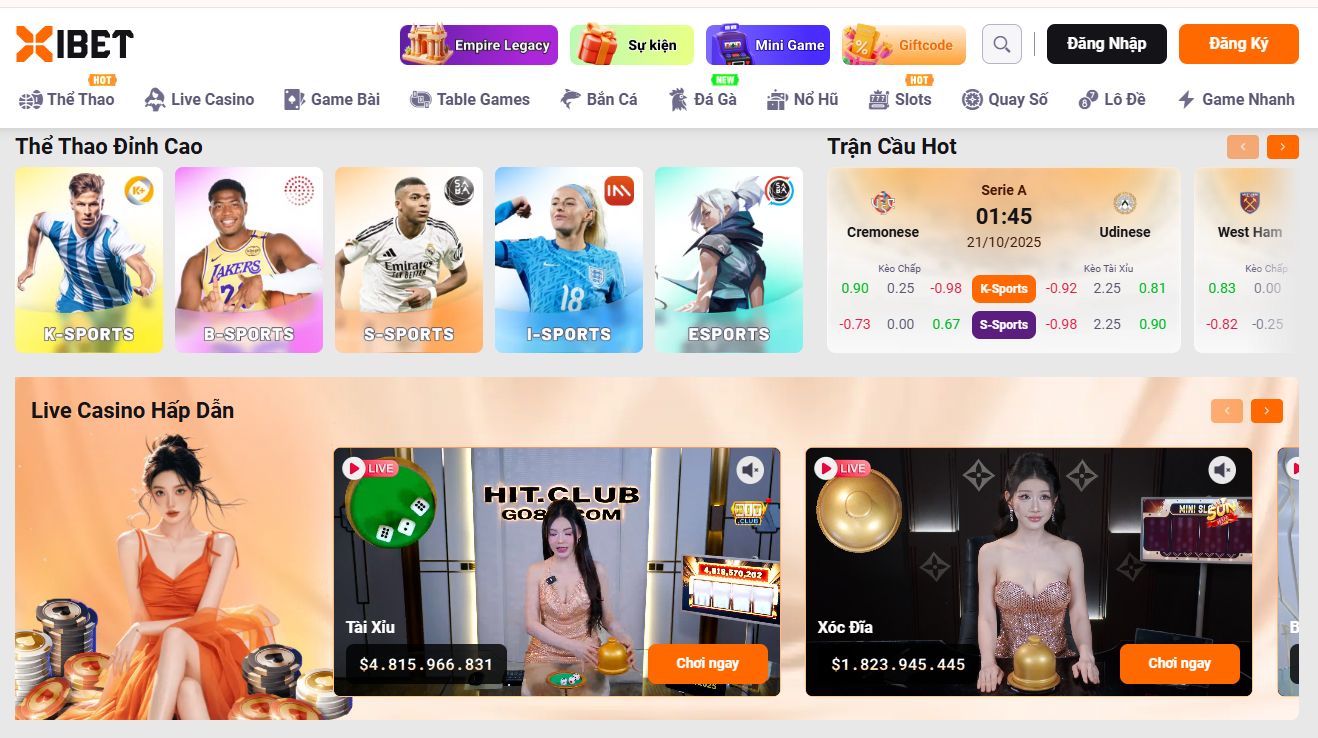 XIBET ⭐️ Trang XIBET Chính Thức Không Chặn Mới Nhất 2025 4 Tổng quan những thông tin về cổng game XIBET